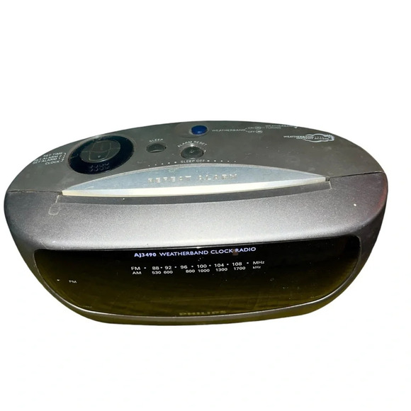 Philips Weatherband Alarm Clock AZ3490 - Picture 3 of 4